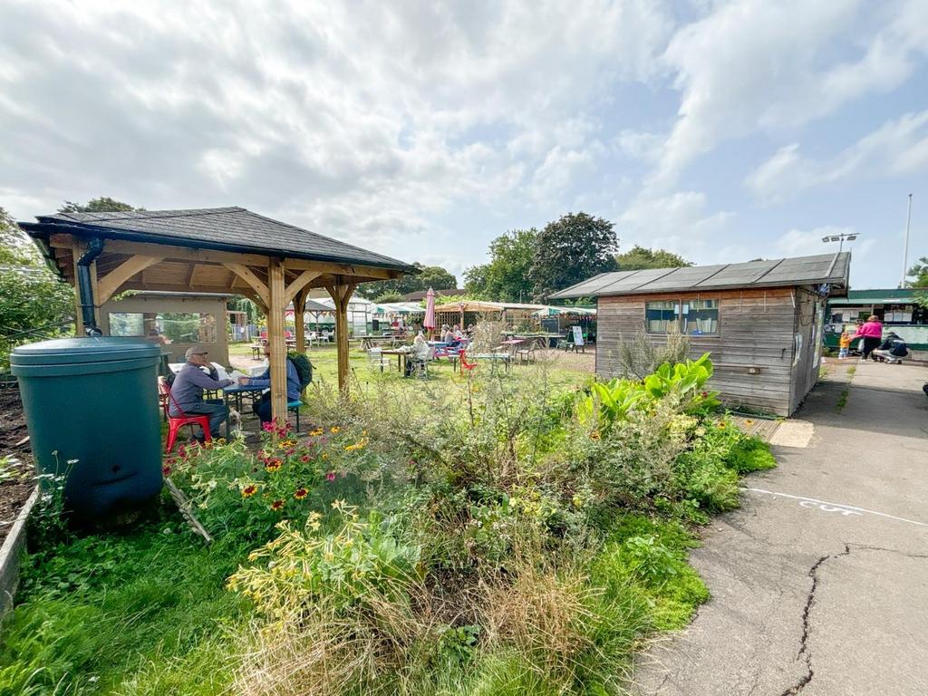 Nearby Redcatch Park and Community Garden
