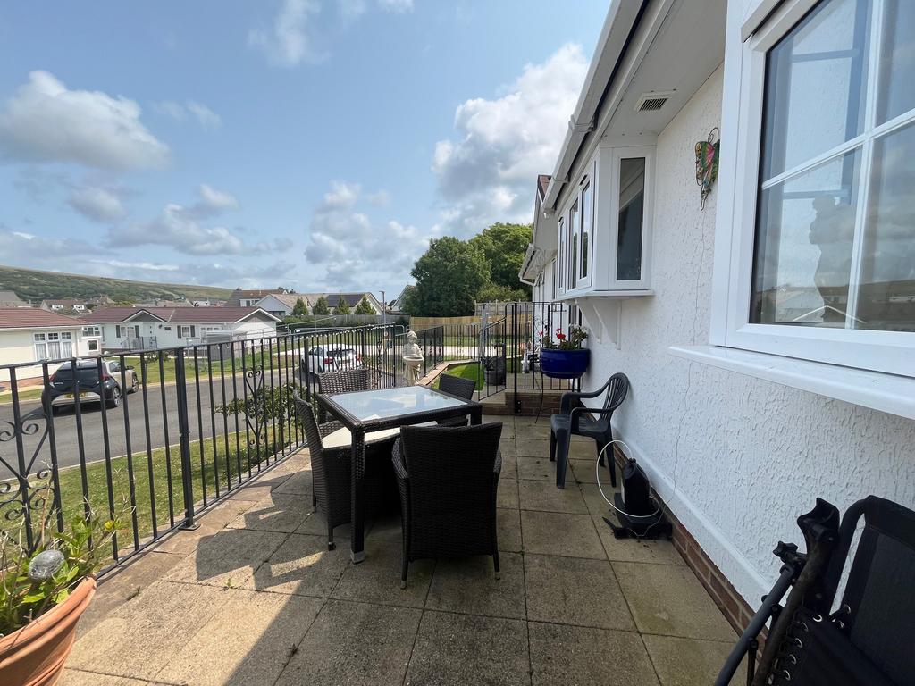 Rear patio