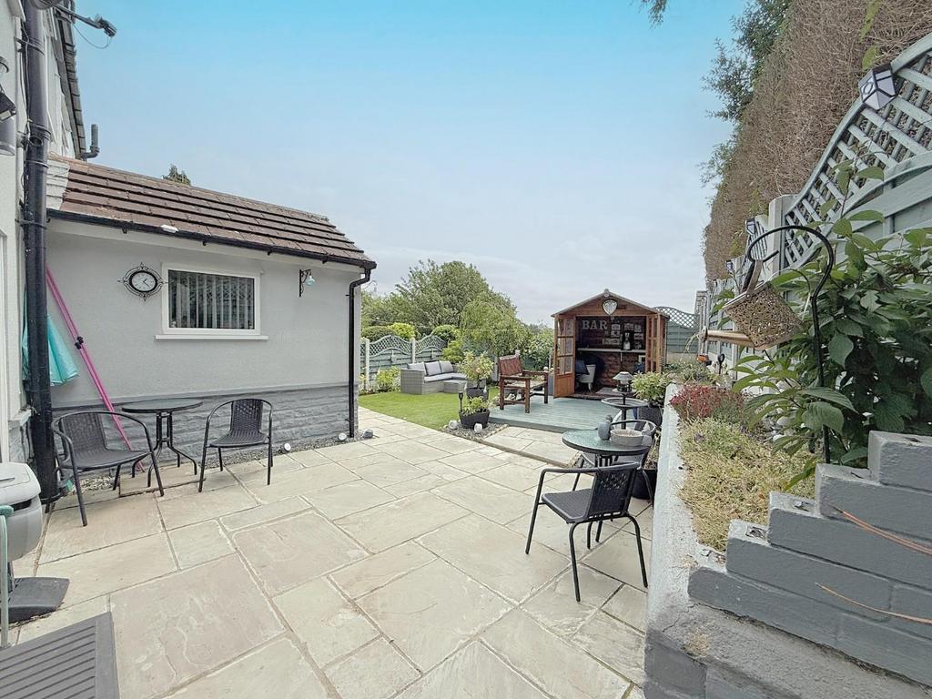 Rear garden