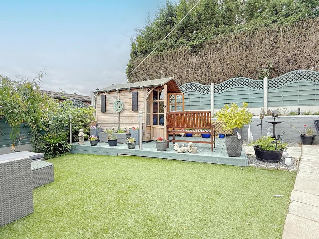Rear garden