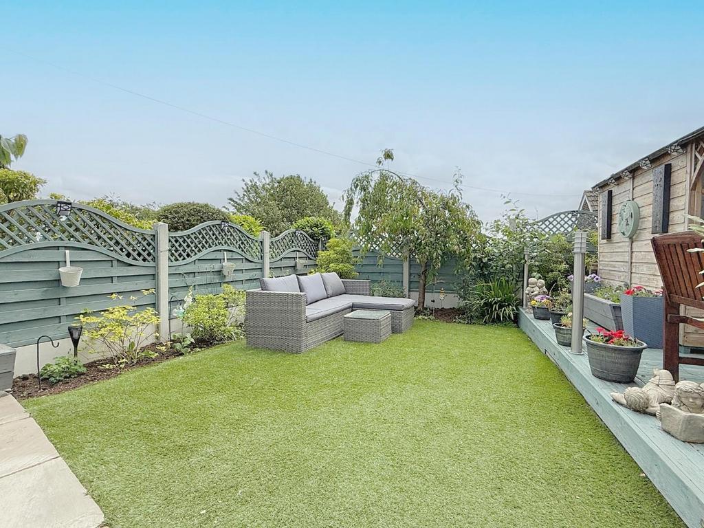 Rear garden