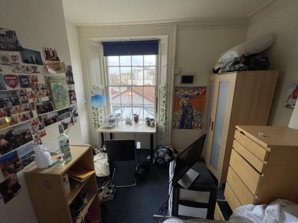 Bright and cozy double bedroom featuring large ...