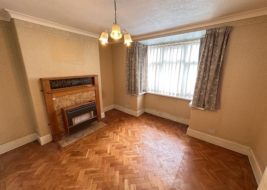 Bay fronted living room