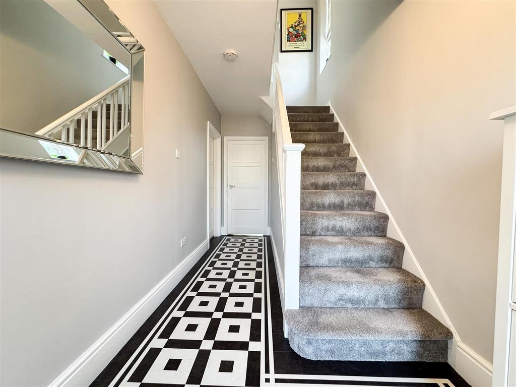 Stairs to first floor
