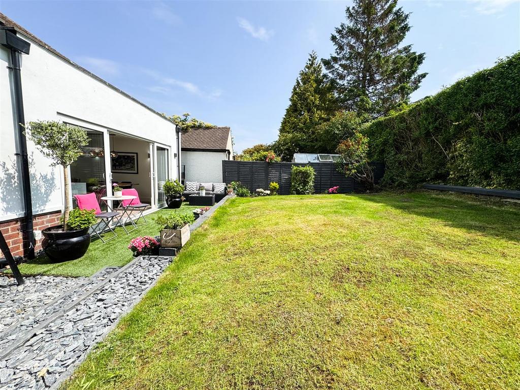 Rear garden