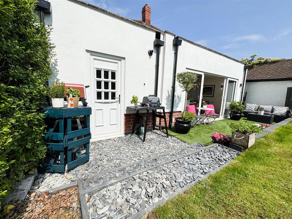 Rear garden