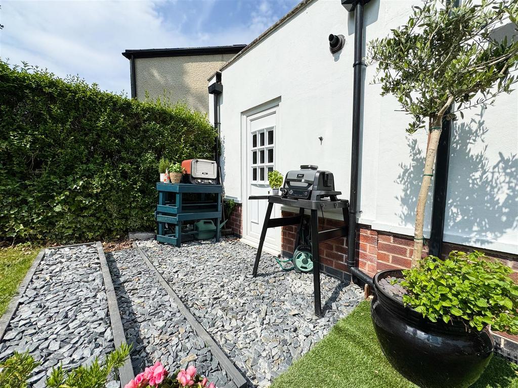 Rear garden