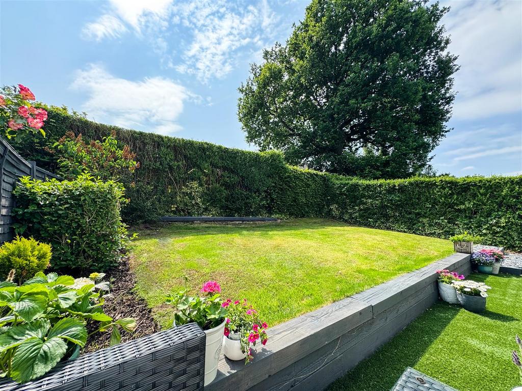 Rear garden