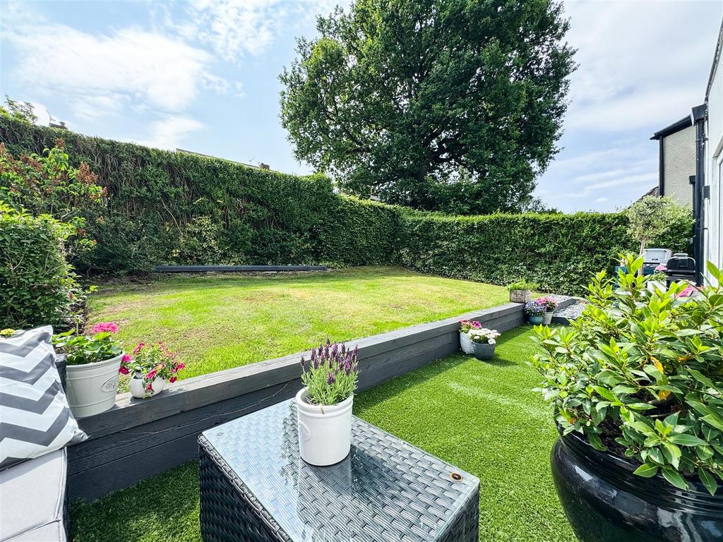 Rear garden