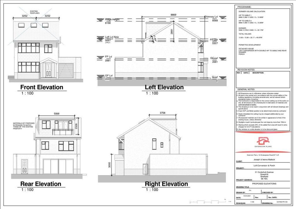 31 cockshutt avenue   proposed   sheet   ca r00 pr