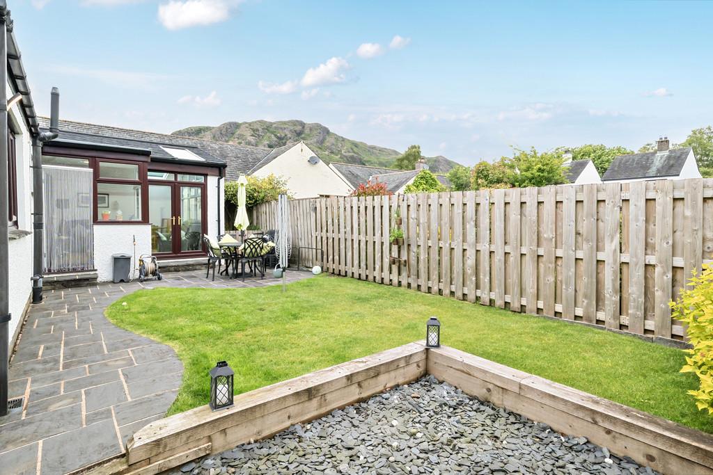 Rear Garden/Patio Area