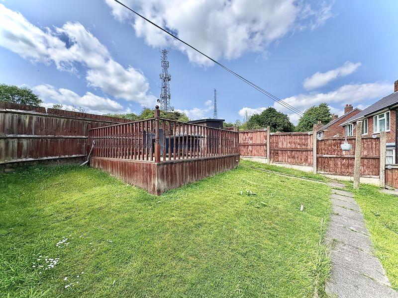 Rear garden