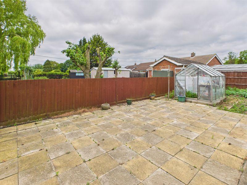 Rear Paved Area