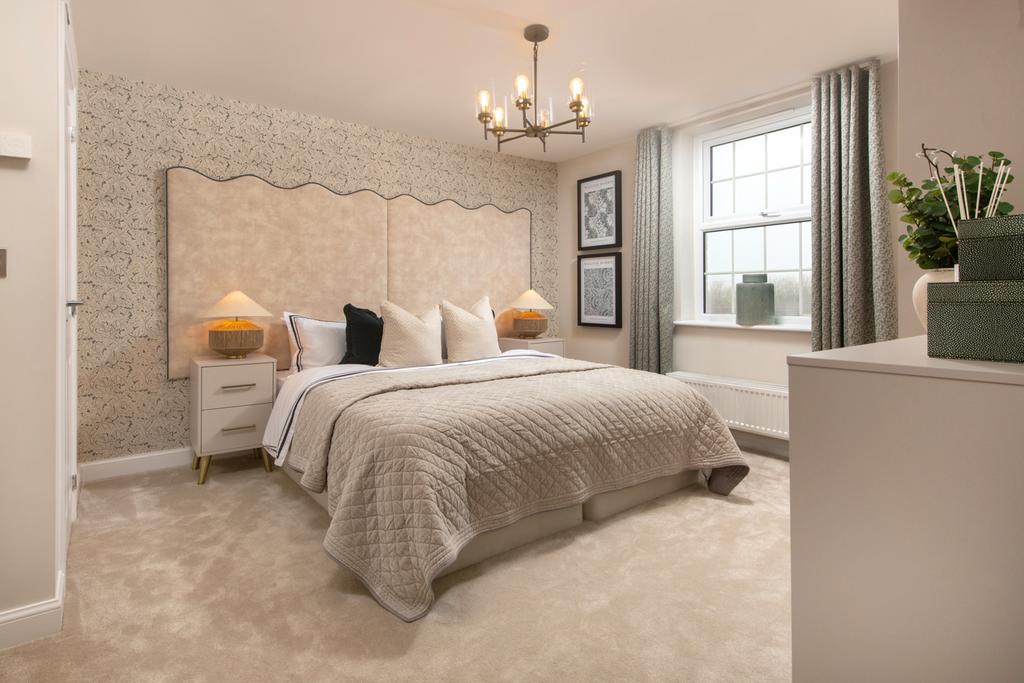 The interior of  Plot 100 The Holden at...