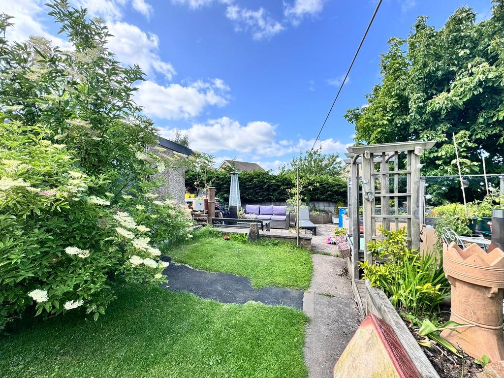 Rear garden
