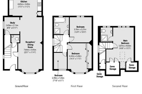4 bedroom semi-detached house to rent, Holders Hill Road, London