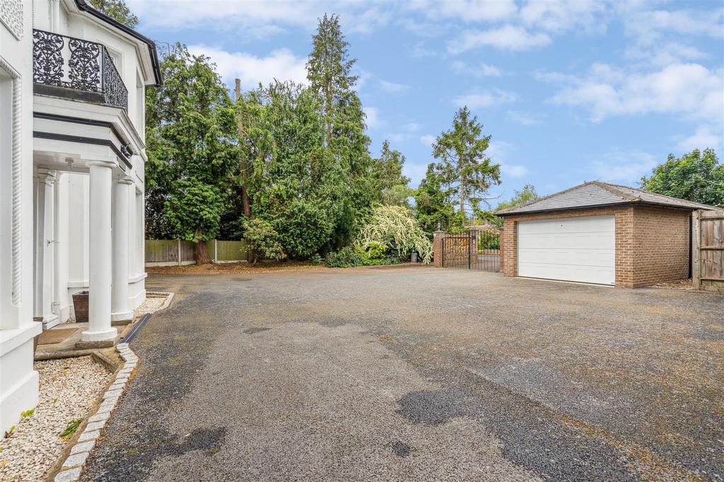 Driveway and Garage