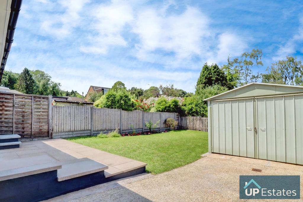 Rear garden