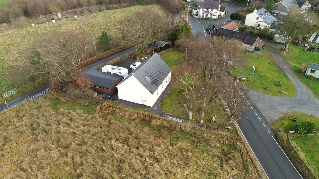 Rear of property