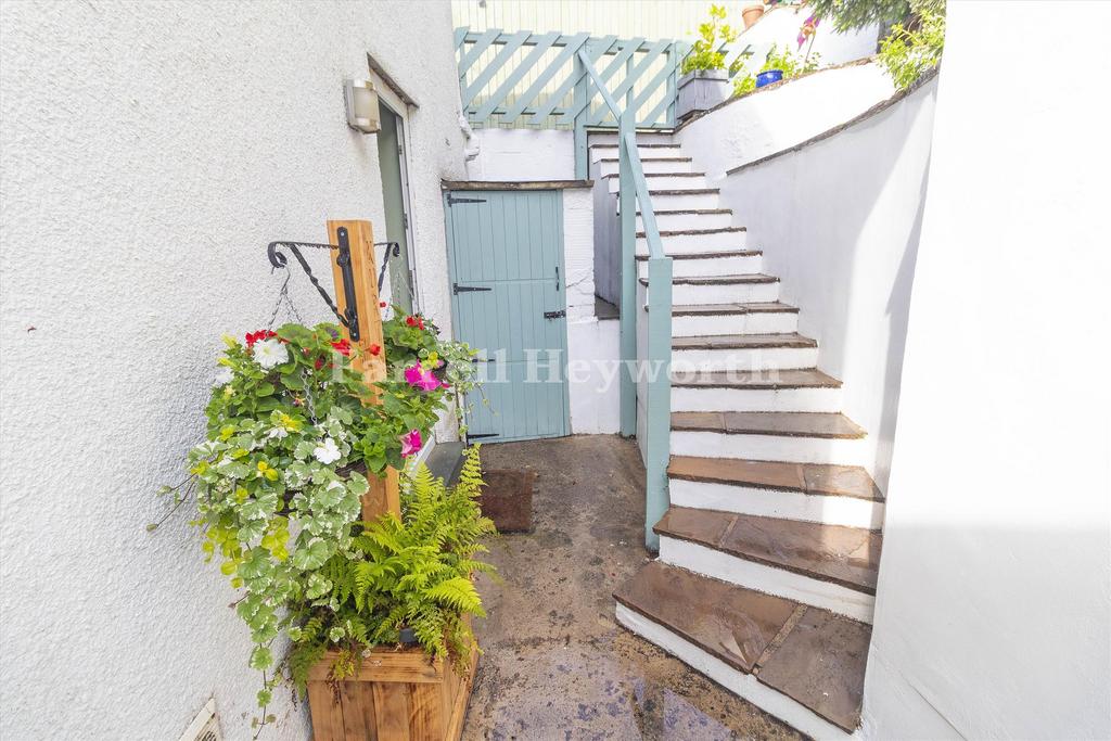 Rear yard area