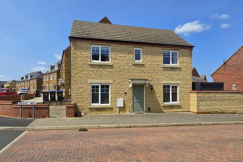 3 bedroom detached house for sale, Drake Way, Pineham, NN4 9EL