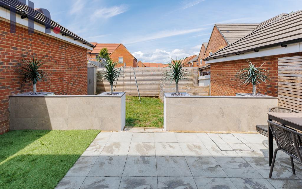 Rear Garden & Patio