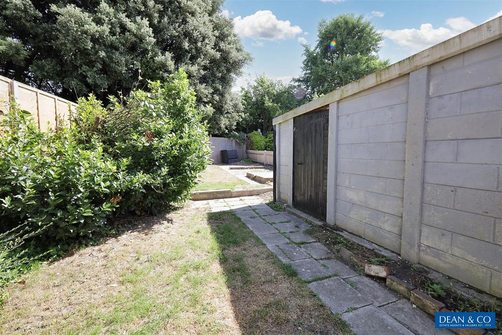 Rear garden