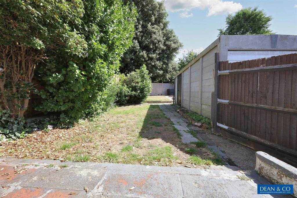 Rear garden