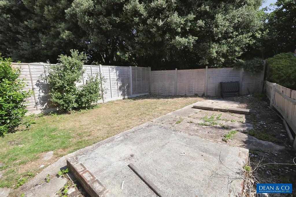 Rear garden