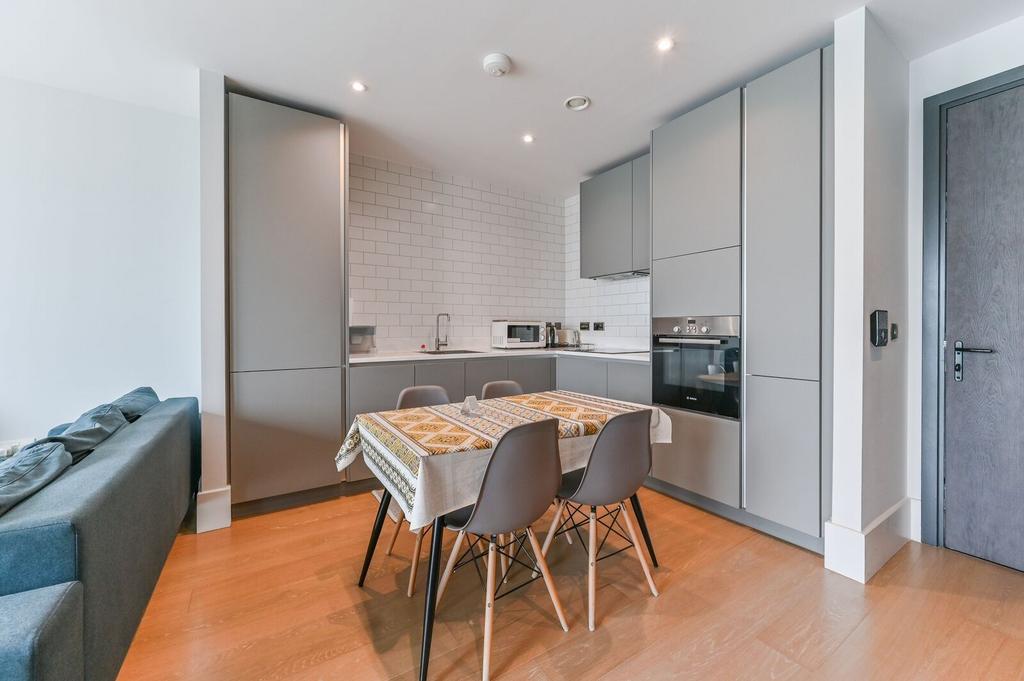 Open-plan living area, open plan living