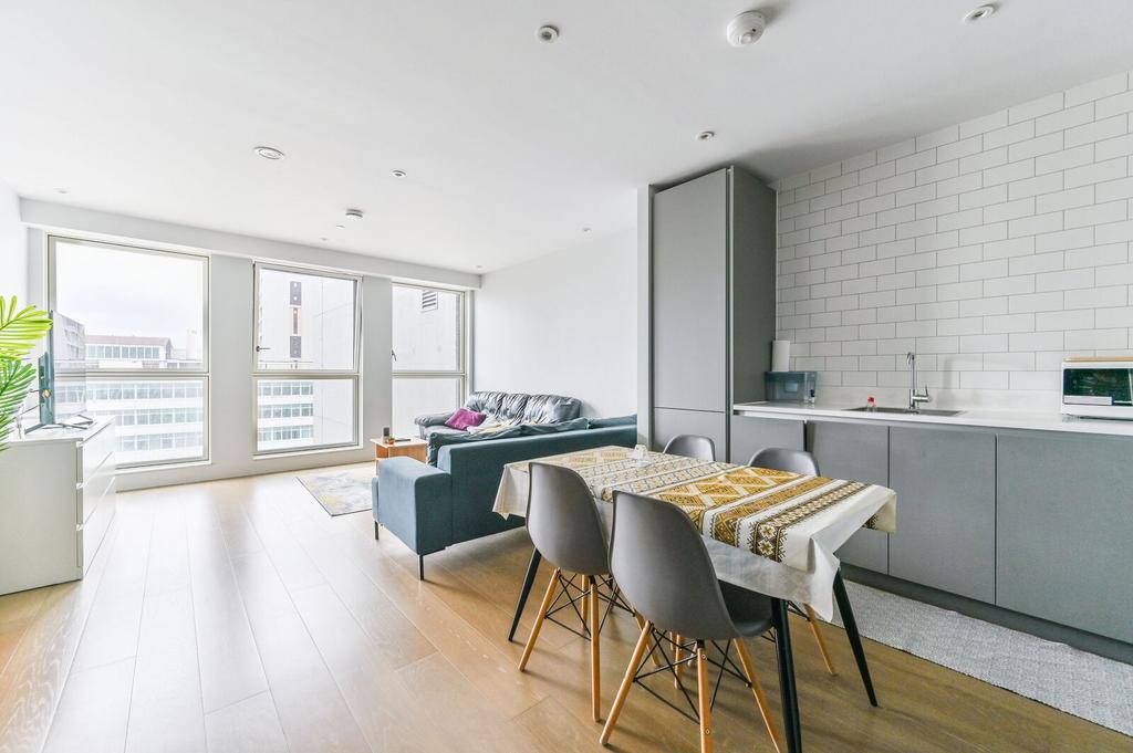 Open-plan living area, open plan living