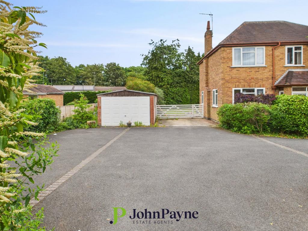 Driveway and Garage