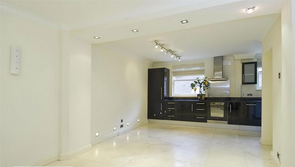 Open-plan living area, open plan living