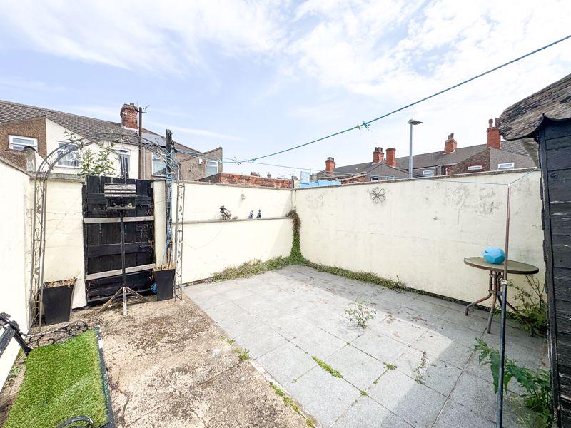 Rear garden