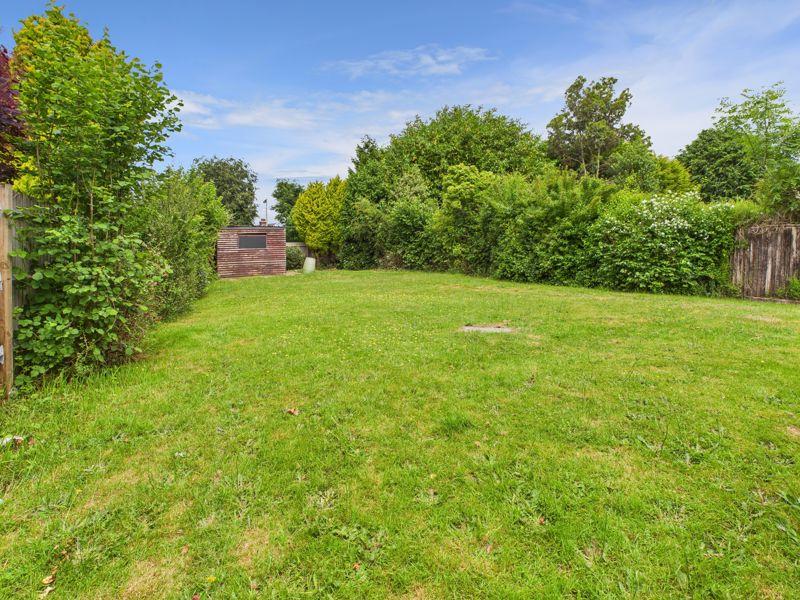 Rear garden