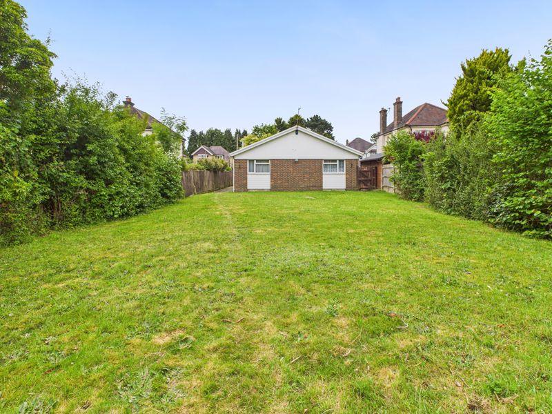 Rear garden and...