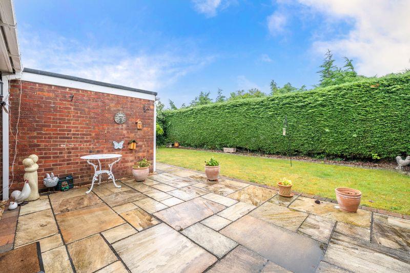 Rear patio