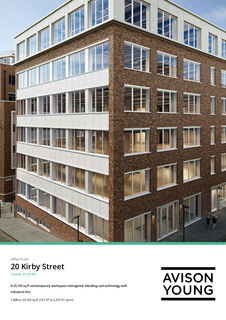 Office to rent, 20-24 Kirby St London EC1N 8TS