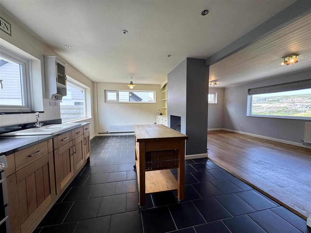 Kitchen and Living Room