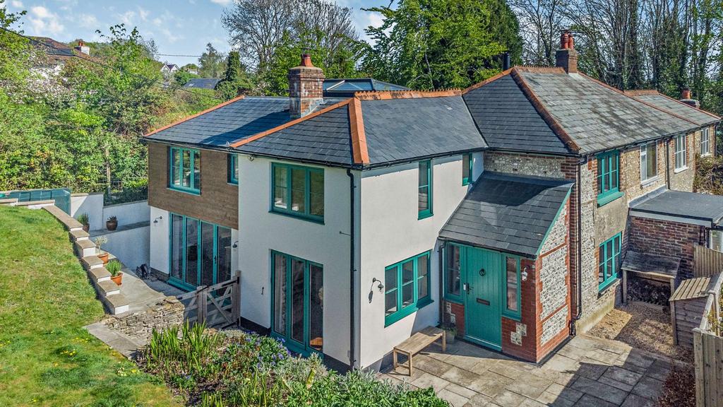 Pitcot Pitcot Lane, Owslebury, Winchester... 4 bed semi-detached house - £895,000