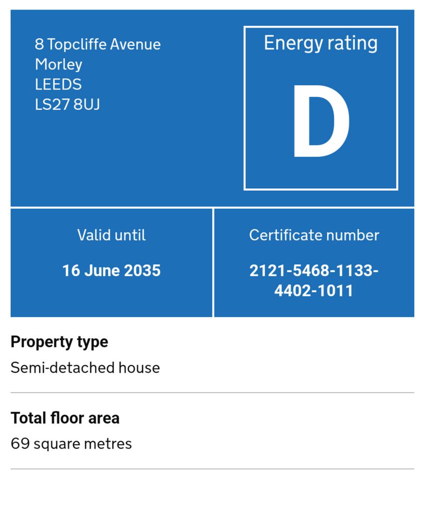 Energy Performance Certificate