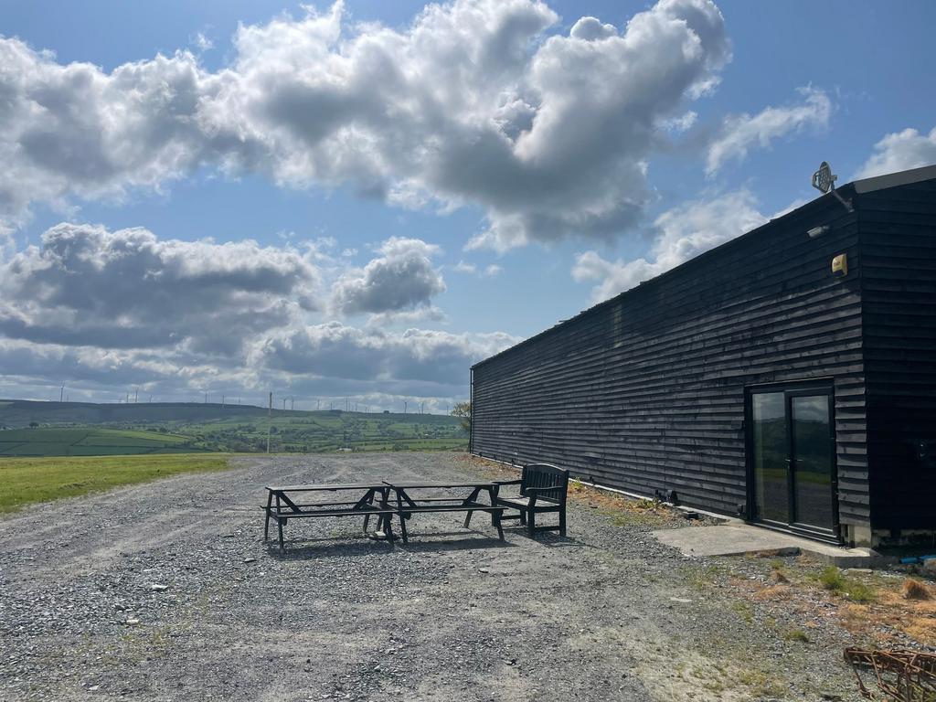 Multi-Purpose Agricultural Building parking area