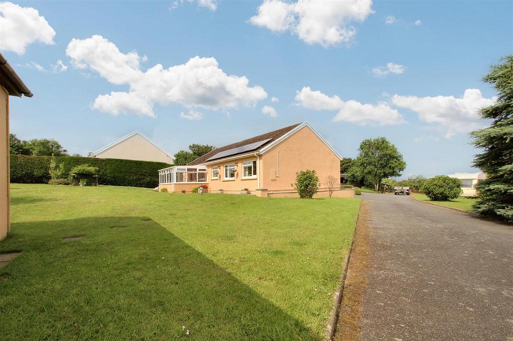 Rear view of Property and Drive Way