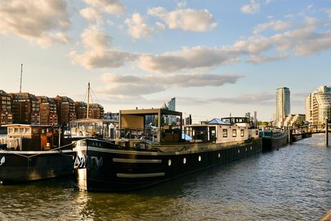 4 bedroom houseboat for sale, St Mary’s Wandsworth Pier, Battersea, SW11