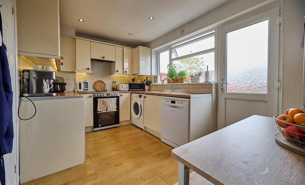 Dining kitchen to rear
