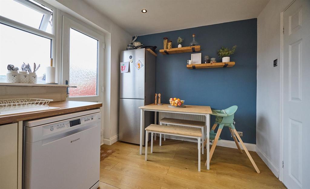 Dining kitchen to rear