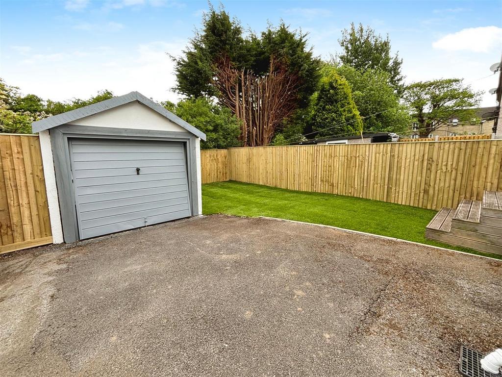 Rear Garden & Garage