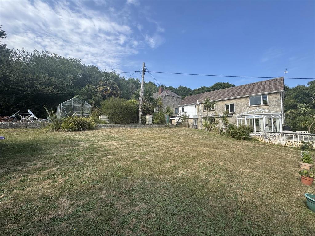 Rear Garden and Rear Elevation