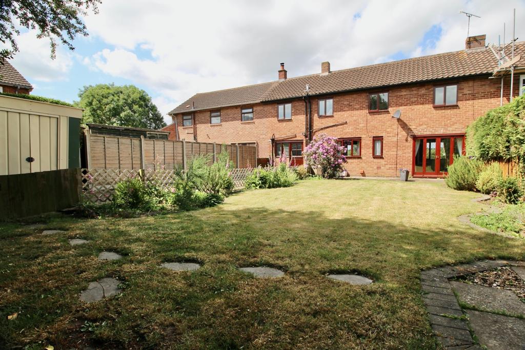 Rear Garden and House - Gus Critchlow Ewe Move Hinc