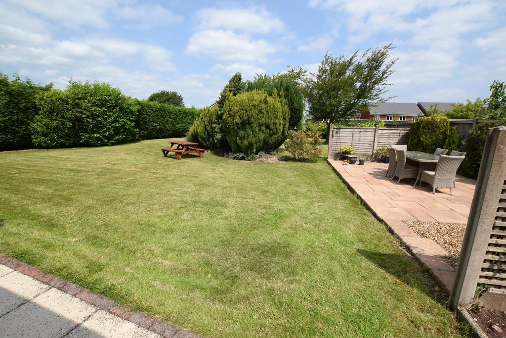 Rear garden